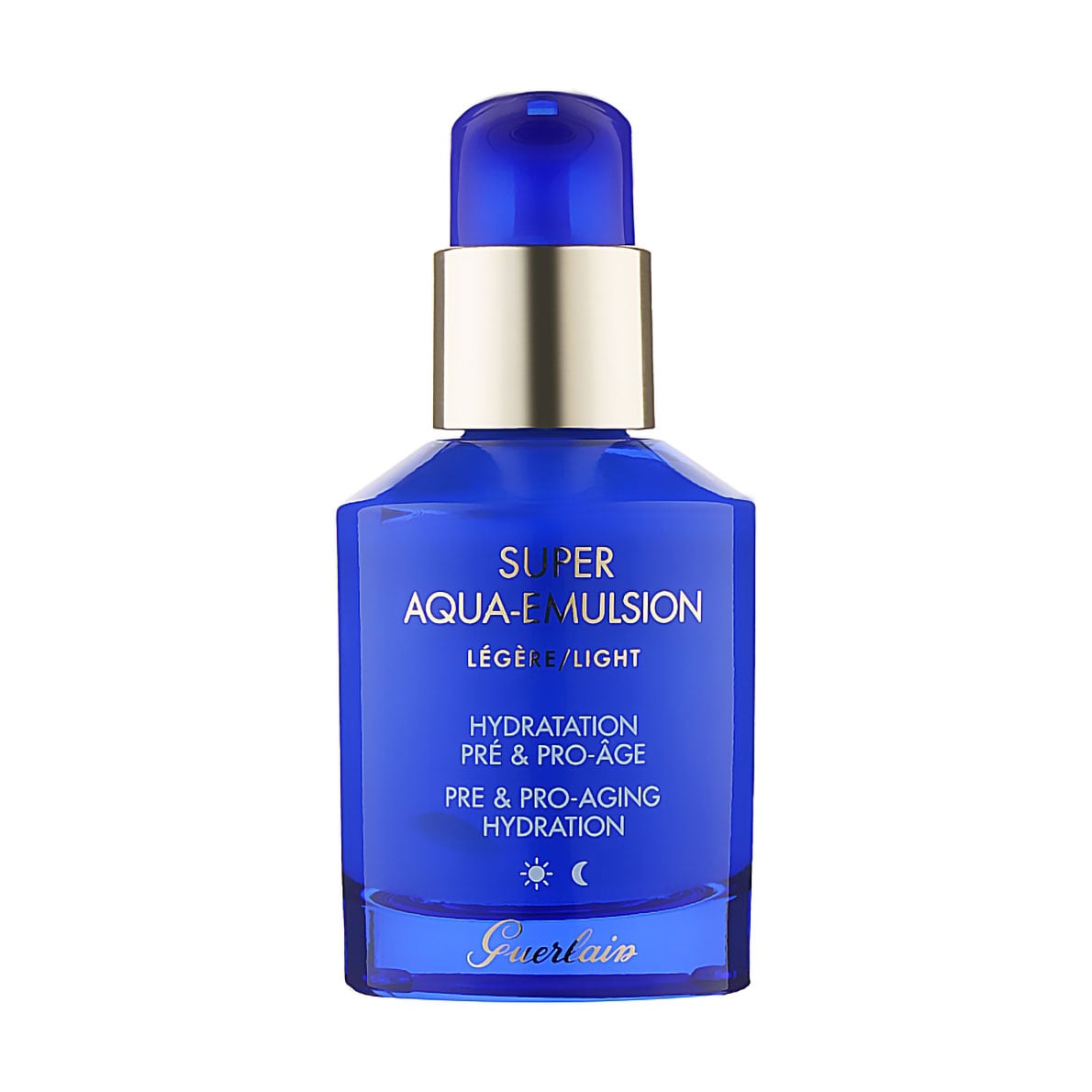 Легка антивікова емульсія для обличчя Guerlain Guerlain Super Aqua-Emulsion Light Pre &amp; Pro-Age Hydration, 50 мл